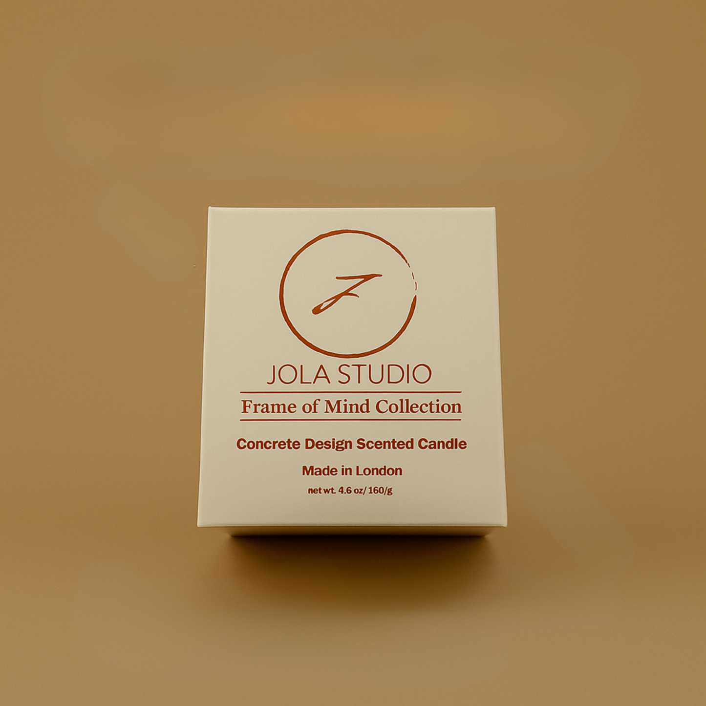 Sand Concrete Design Scented Candle