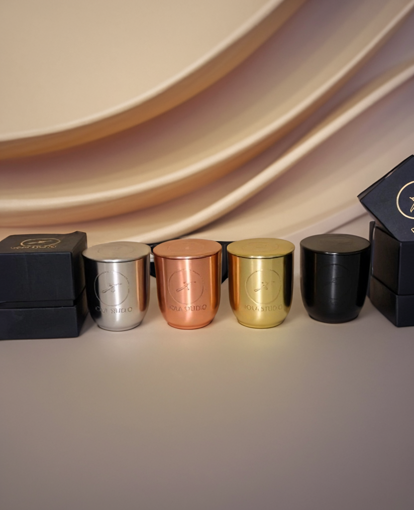 STARDUST METALS Crafted in metal. Captured in scent.