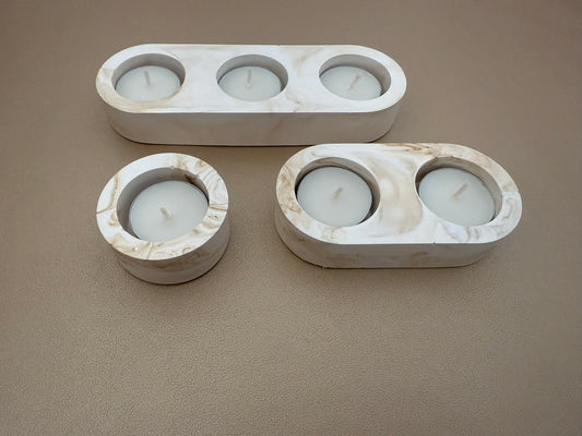 Lunara Trio – Candle Holders Set